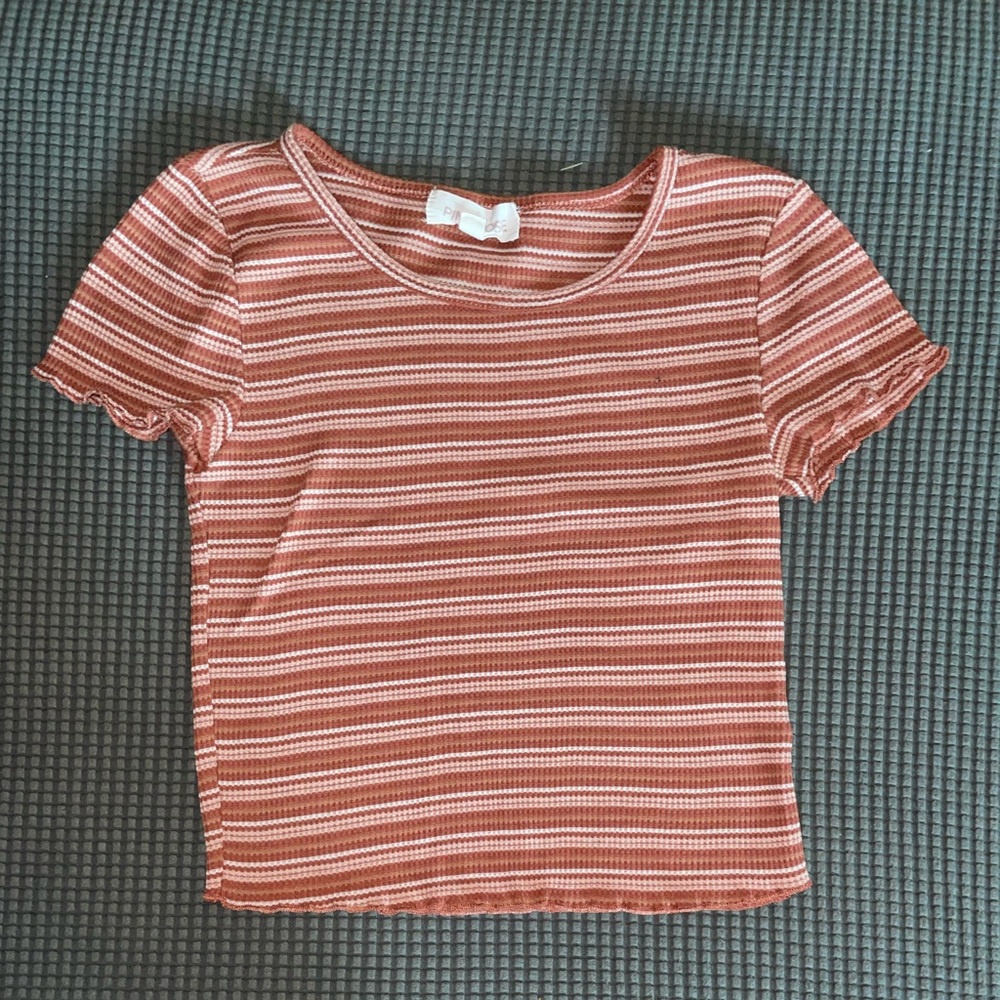 STRIPE CROP TOP